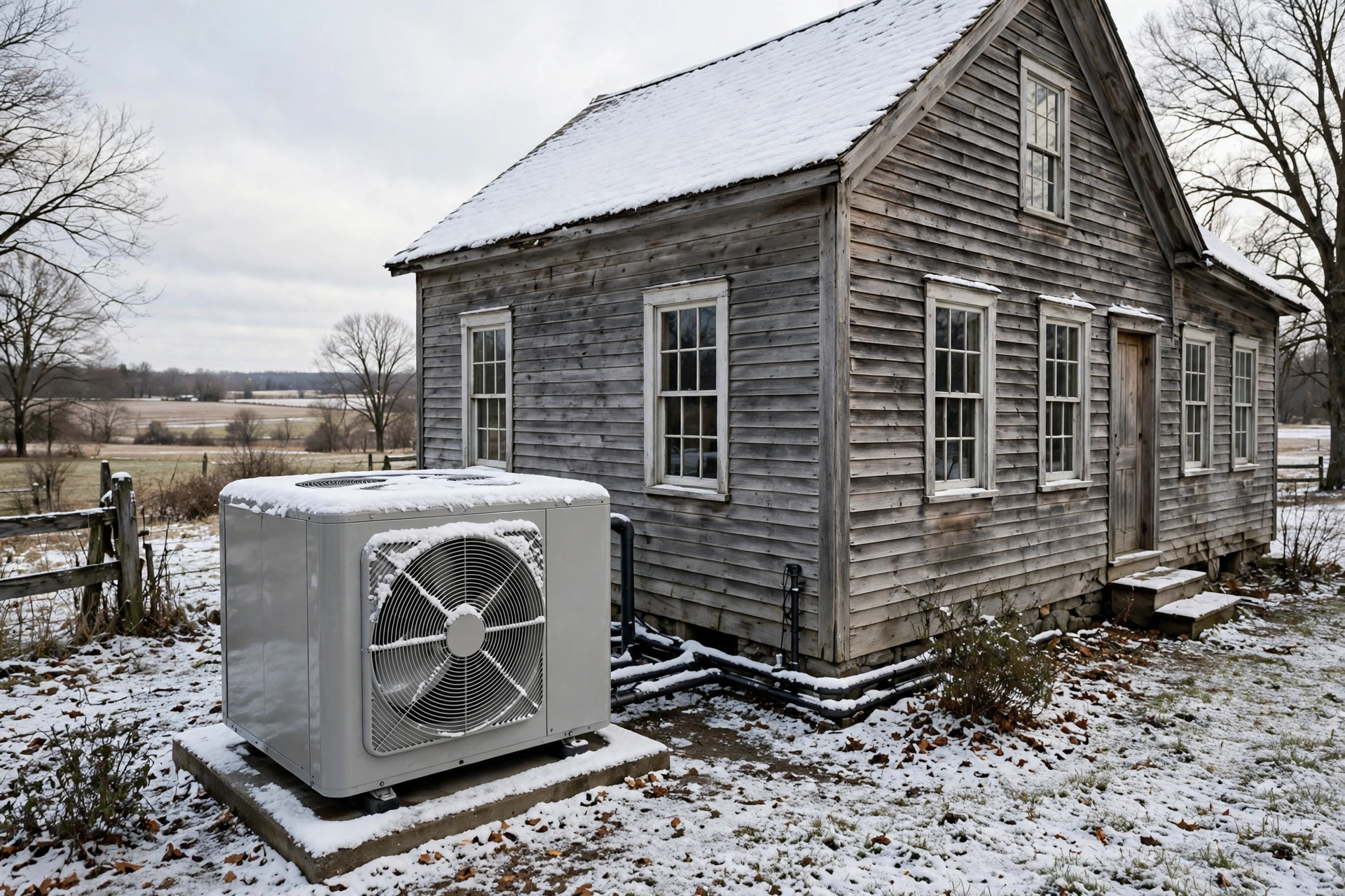 Furnace technician inspecting a home heating system in Hockessin, Delaware